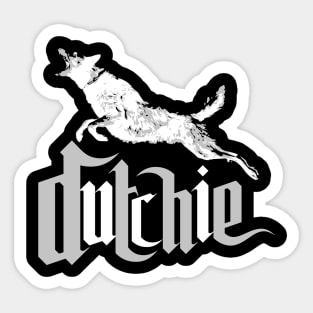 Dutch Shepherd - Dutchie Sticker